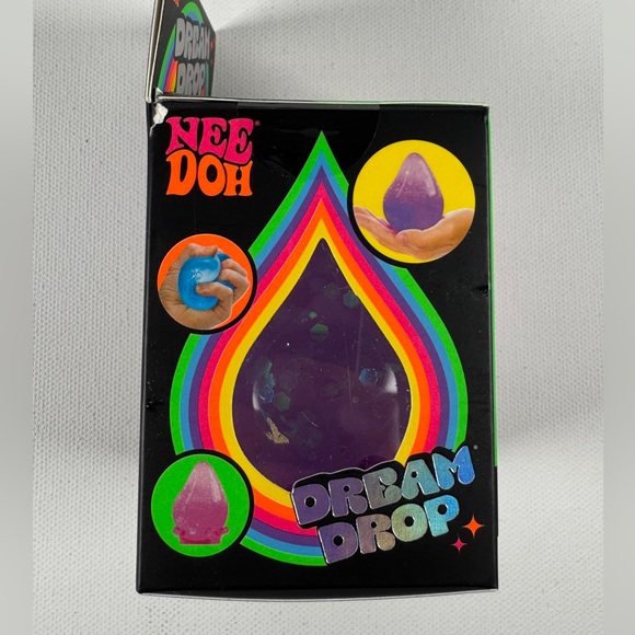 Nee Doh Dream Drop Purple Fidget Tactile Squeeze Toy Brand New Box Viral - Picture 2 of 3